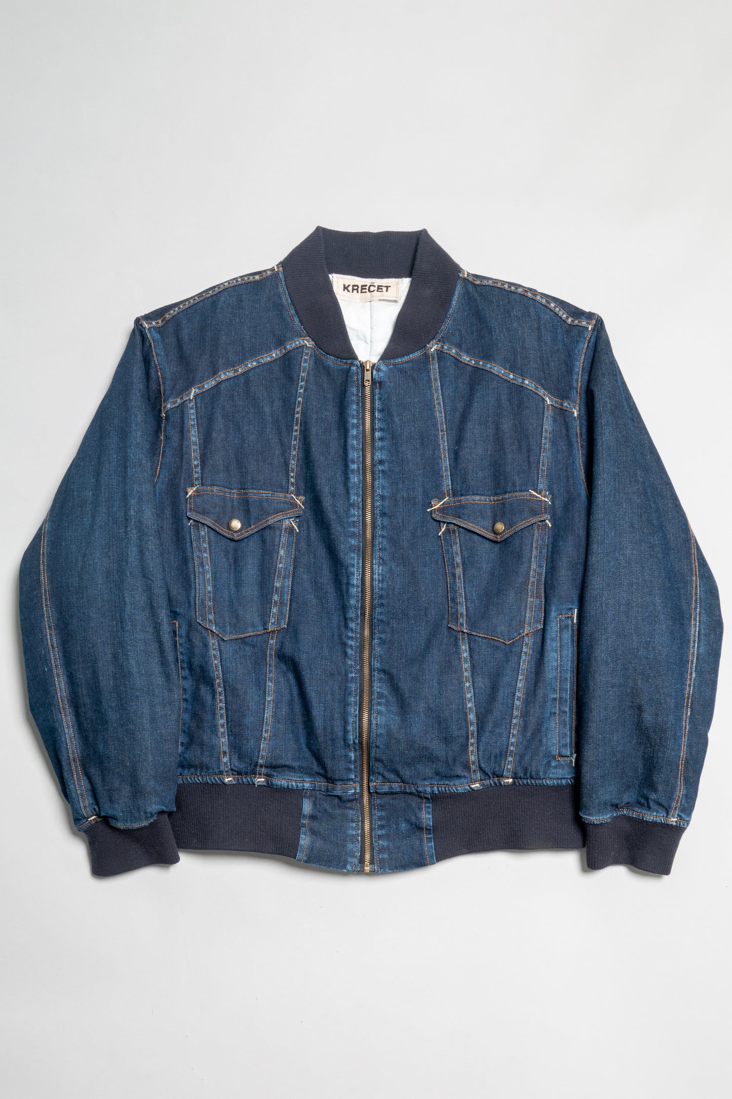 Denim Bomber